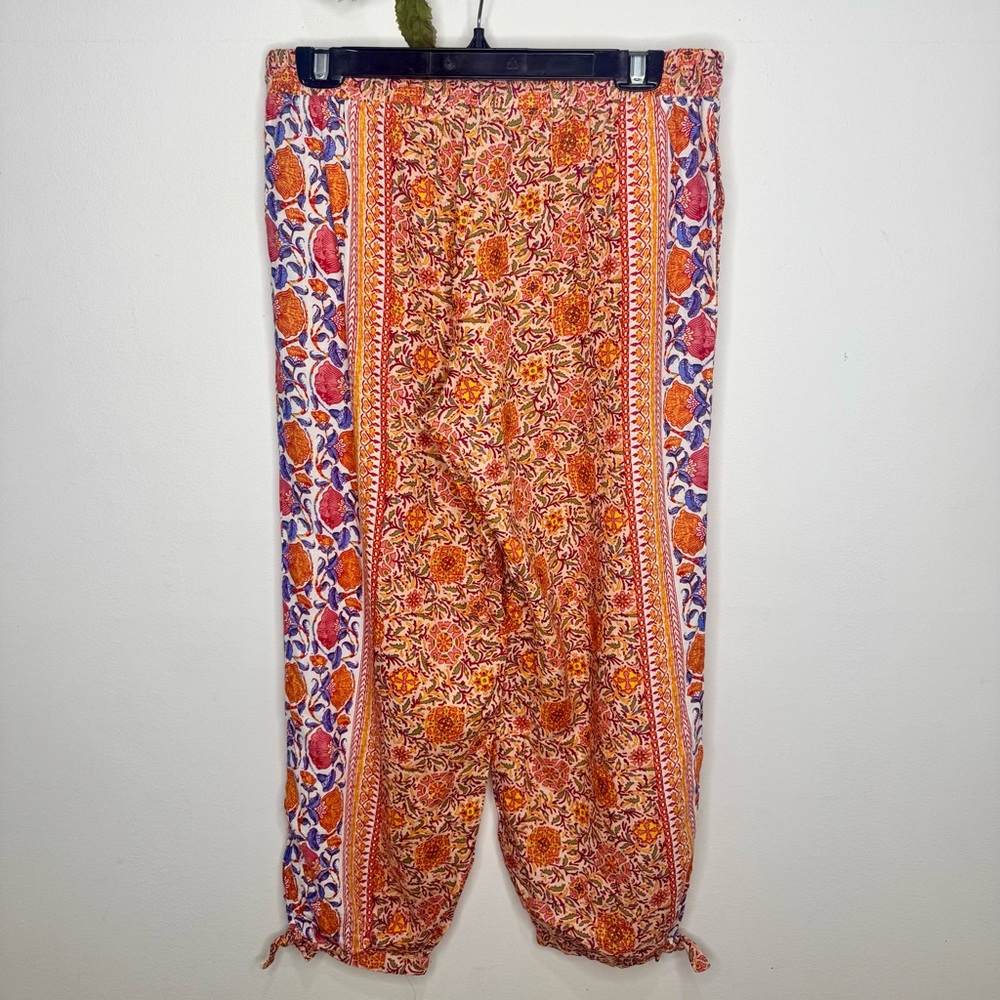Rachel Zoe Marigold Market Linen-Blend Pants - Picture 5 of 8